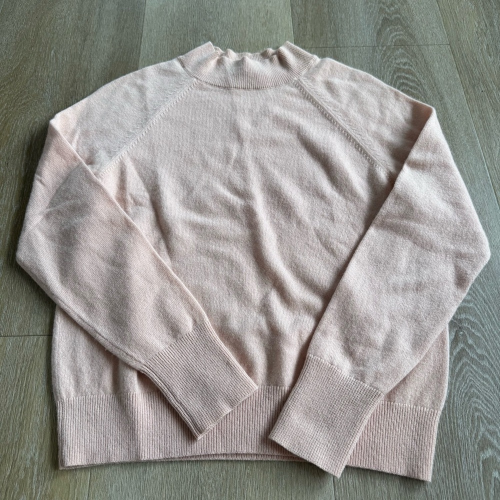 Everlane Cashmere Pink Sweater